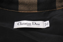Load image into Gallery viewer, 極美品 Christian Dior クリスチャンディオール ワンピース チェック柄 ショートドレス ウール サイズ34 041R37A1184 中古 54554