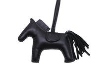 Load image into Gallery viewer, HERMES エルメス キーホルダー キーチャーム ロデオPM チャーム ソーブラック アニョーミロ 美品 中古 54566