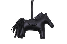 Load image into Gallery viewer, HERMES エルメス キーホルダー キーチャーム ロデオPM チャーム ソーブラック アニョーミロ 美品 中古 54566
