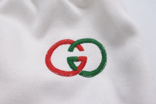 画像をギャラリービューアに読み込む, GUCCI グッチ パンツ スウェット キッズ レディース GGロゴ サイズ12 ホワイト 604336 XJBL1 美品 中古 54584