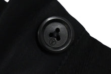 Load image into Gallery viewer, LOUIS VUITTON ルイヴィトン ハイウエストカーゴパンツ RW211B AN1 FKPX74 ブラック グレー シルバー金具 サイズ36 美品 中古 54588