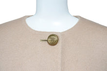 画像をギャラリービューアに読み込む, 極美品 PRADA プラダ ジャケット ダブルウール キャバンジャケット サイズ38 22aw RN98339 ゴールド金具 中古 54597