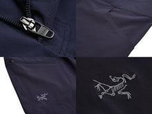 画像をギャラリービューアに読み込む, ARC'TERYX アークテリクス ショートパンツ 膝丈 サイズ30 ナイロン ポリウレタン ネイビー シルバー金具 メンズ 美品 中古 54611