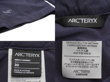 画像をギャラリービューアに読み込む, ARC'TERYX アークテリクス ショートパンツ 膝丈 サイズ30 ナイロン ポリウレタン ネイビー シルバー金具 メンズ 美品 中古 54611