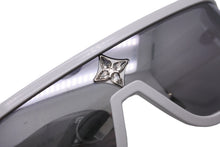 Load image into Gallery viewer, LOUIS VUITTON ルイヴィトン サングラス サイクロン スポーツ 22AW 140□00 120 ホワイト Z1742U シルバー金具 美品 中古 54621