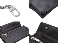 Load image into Gallery viewer, LOUIS VUITTON ルイヴィトン ダミエグラフィット アコルディオン 長財布 チェーン付き ブラック N60023 中古 54633