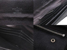 Load image into Gallery viewer, LOUIS VUITTON ルイヴィトン ダミエグラフィット アコルディオン 長財布 チェーン付き ブラック N60023 中古 54633