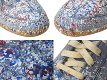 Load image into Gallery viewer, Maison Margiela マルタンマルジェラ スニーカー レプリカ ジャーマントレーナー ペイント ハイカット ネイビー 46 良品 中古 54634