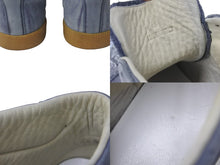Load image into Gallery viewer, Maison Margiela マルタンマルジェラ スニーカー レプリカ ジャーマントレーナー ペイント ハイカット ネイビー 46 良品 中古 54634