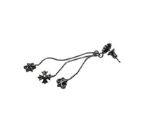 画像をギャラリービューアに読み込む, CHROME HEARTS クロムハーツ ピアス JOJO PST PLS BS STAR ジョジョ クロス BSフレア スター シルバー925 美品 中古 54666