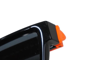 LOUIS VUITTON Louis Vuitton Sunglasses Skeptical 54□16 Black x Orange Z1161E Good Condition Used 54692