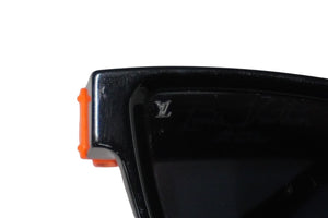 LOUIS VUITTON Louis Vuitton Sunglasses Skeptical 54□16 Black x Orange Z1161E Good Condition Used 54692