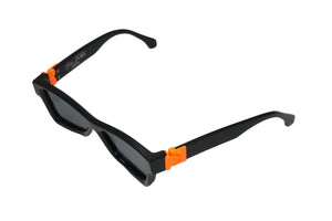 LOUIS VUITTON Louis Vuitton Sunglasses Skeptical 54□16 Black x Orange Z1161E Good Condition Used 54692