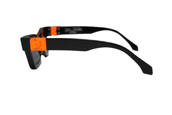 LOUIS VUITTON Louis Vuitton Sunglasses Skeptical 54□16 Black x Orange Z1161E Good Condition Used 54692