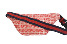 画像をギャラリービューアに読み込む, 極美品 GUCCI グッチ キッズ ウエストバッグ・ボディバッグ バックル 502095/527066 GG コットン レッド シルバー金具 中古 54693