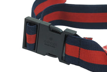 画像をギャラリービューアに読み込む, 極美品 GUCCI グッチ キッズ ウエストバッグ・ボディバッグ バックル 502095/527066 GG コットン レッド シルバー金具 中古 54693