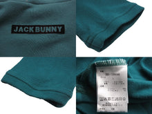 Load image into Gallery viewer, JACKBUNNY ジャックバニー ゴルフウェア 長袖 Ｔシャツ タートルネック サイズ1 グリーン 263-1266048 美品 中古 54717