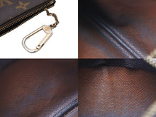 Load image into Gallery viewer, LOUIS VUITTON ルイ・ヴィトン コインケース モノグラム ポシェット クレ M62650 ブラウン ゴールド金具 美品 中古 54720