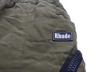 画像をギャラリービューアに読み込む, Rhude ルード ジップアップカーゴパンツ カーキ ブラック サイズM 美品 中古 54739