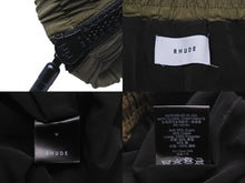 画像をギャラリービューアに読み込む, Rhude ルード ジップアップカーゴパンツ カーキ ブラック サイズM 美品 中古 54739
