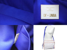 画像をギャラリービューアに読み込む, LOUIS VUITTON ルイ・ヴィトン LVxNBA ショルダーバッグ ナイル メッセンジャーPM ホワイト M45583 ゴールド金具 美品 中古 54742