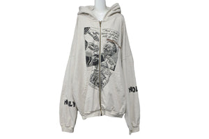 極美品 RRR123 アルアルアル123 パーカー COUNTLESS ACTS ZIP-UP 