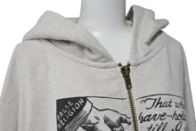 Load image into Gallery viewer, 極美品 RRR123 アルアルアル123 パーカー COUNTLESS ACTS ZIP-UP ジップアップ グレー ブラック サイズ3 美品 中古 54747