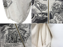 Load image into Gallery viewer, 極美品 RRR123 アルアルアル123 パーカー COUNTLESS ACTS ZIP-UP ジップアップ グレー ブラック サイズ3 美品 中古 54747