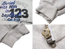 Load image into Gallery viewer, 極美品 RRR123 アルアルアル123 パーカー COUNTLESS ACTS ZIP-UP ジップアップ グレー ブラック サイズ3 美品 中古 54747