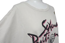 画像をギャラリービューアに読み込む, GALLERY DEPT. ギャラリーデプト 半袖Ｔシャツ トップス ダメージ加工 Doc Johnson Sexual Positions アイボリー 良品 中古 54749