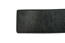 画像をギャラリービューアに読み込む, YVES SAINT LAURENT イヴ サンローラン ベルトバックル 169929 1476 75 30 レザー ブラック ゴールド 良品 中古 54767