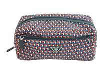 Load image into Gallery viewer, 極美品 PRADA プラダ 総柄 ナイロン ポーチ マルチカラー サフィアーノ セカンドバッグ クラッチバッグ ロゴ 中古 54790