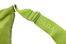 Load image into Gallery viewer, PRADA プラダ ショルダーバッグ エンボスロゴ トライアングル 2VY007_010_F0613_V_OLO ライトグリーン 美品 中古 54799