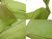 Load image into Gallery viewer, PRADA プラダ ショルダーバッグ エンボスロゴ トライアングル 2VY007_010_F0613_V_OLO ライトグリーン 美品 中古 54799