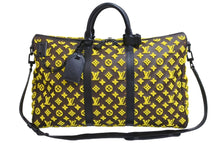 画像をギャラリービューアに読み込む, LOUIS VUITTON ルイヴィトン モノグラム タフタ― キーポル トリアングル50 2WAY ボストンバッグ M45069 美品 中古 54800