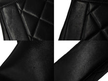 画像をギャラリービューアに読み込む, CHANEL シャネル ダイアナ 中マトラッセ シルバー金具 ショルダーバッグ 4番台 ココマーク ラムスキン ブラック 美品 中古 54803