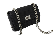 画像をギャラリービューアに読み込む, CHANEL シャネル 2.55チョコバーチェーンミニショルダーバッグ ラムスキン 6番台 ブラック シルバー金具 美品 中古 54822