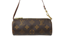 Load image into Gallery viewer, LOUIS VUITTON ルイヴィトン ポーチ ブラウン パピヨン 付属ポーチ モノグラムキャンバス ゴールド金具 美品 中古 54830