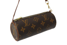 Load image into Gallery viewer, LOUIS VUITTON ルイヴィトン ポーチ ブラウン パピヨン 付属ポーチ モノグラムキャンバス ゴールド金具 美品 中古 54830