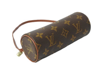 Load image into Gallery viewer, LOUIS VUITTON ルイヴィトン ポーチ ブラウン パピヨン 付属ポーチ モノグラムキャンバス ゴールド金具 美品 中古 54830