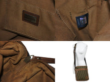 画像をギャラリービューアに読み込む, FENDI フェンディ ショルダーバッグ 7VA152 ズッカ柄 ブラウン キャンバス ゴールド金具 美品 中古 54833