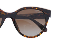 画像をギャラリービューアに読み込む, 極美品 CHANEL シャネル サングラス 1682/S9 バタフライ シェイプ アイウェア 54◻︎20 ブラウン ベージュ シルバー金具 中古 54839