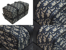 Load image into Gallery viewer, 極美品 Christian Dior クリスチャンディオール ハンドバッグ DIOR LINGOT 26 トロッター 00-BO-0202 シルバー金具 中古 54860
