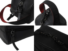 Load image into Gallery viewer, Christian Louboutin クリスチャンルブタン クラッチバッグ 20SS ブラスターブラック レッド カーフ 1205142CM53 美品 中古 54865