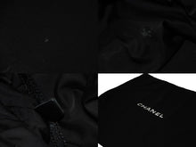 画像をギャラリービューアに読み込む, CHANEL シャネル パリビアリッツ ワンショルダーバッグ 11番台 キャンバス レザー A34205 ブラック シルバー金具 美品 中古 54879