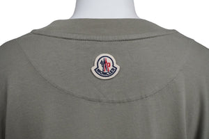 MONCLER モンクレール 長袖Ｔシャツ サイドロゴ カーキ サイズXS H19018D00006 829H8 美品 中古 54892