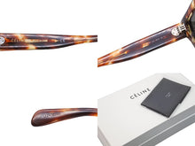 Load image into Gallery viewer, 新品未使用 CELINE セリーヌ サングラス CL40001F ブラウン グリーン プラスチック 60□12-150 中古 54905