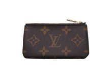 画像をギャラリービューアに読み込む, LOUIS VUITTON ルイヴィトン コインケース モノグラム ポシェット クレ M62650 ブラウン ゴールド金具 美品 中古 54918