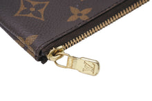画像をギャラリービューアに読み込む, LOUIS VUITTON ルイヴィトン コインケース モノグラム ポシェット クレ M62650 ブラウン ゴールド金具 美品 中古 54918