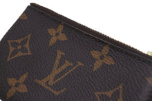 画像をギャラリービューアに読み込む, LOUIS VUITTON ルイヴィトン コインケース モノグラム ポシェット クレ M62650 ブラウン ゴールド金具 美品 中古 54918